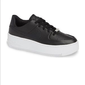 SOLD Nike Air Force 1 Sage Low Platform